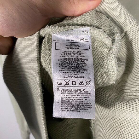 SSENSE x Adidas Humanrace Tonal Pullover Hoodie Size S - Picture 7 of 8